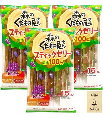 Amazon.co.jp: リボン 9本 果汁100%フローズンシャーベット 9本×12袋